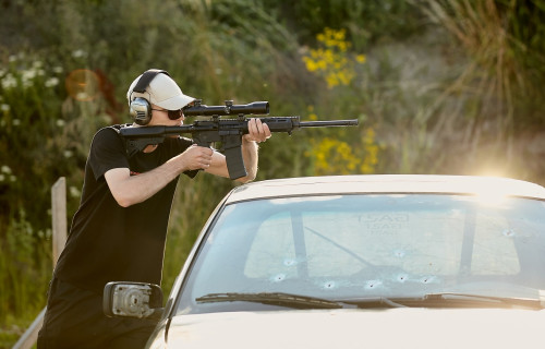 Фото, Стрельба из разного вида огнестрельного оружия
