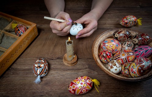 Фото, Индивидуальный мастер-класс росписи писанок