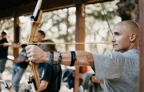 Фото, Мастер-класс по стрельбе из лука для двоих