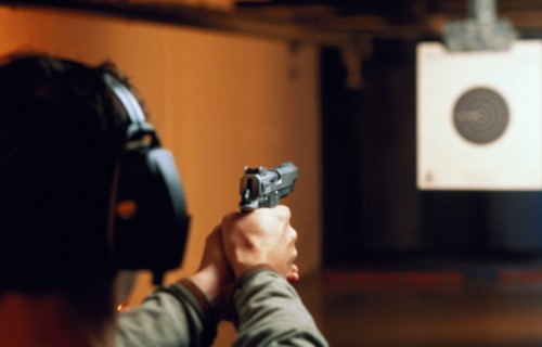 Фото, Мастер-класс стрельбы с пневматического пистолета для двоих