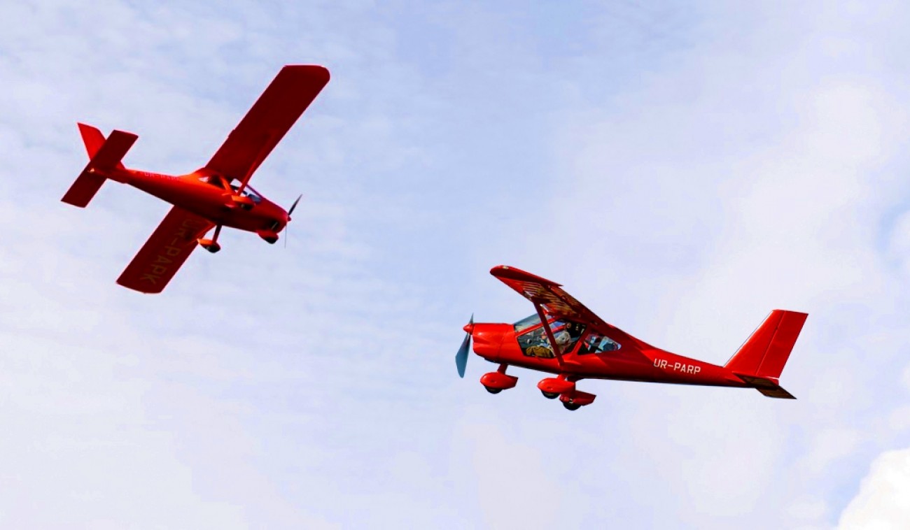 Парний політ на літаку Аеропракт для двох