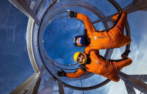 Фото, Полет в аэротрубе для двоих по 2 минуты