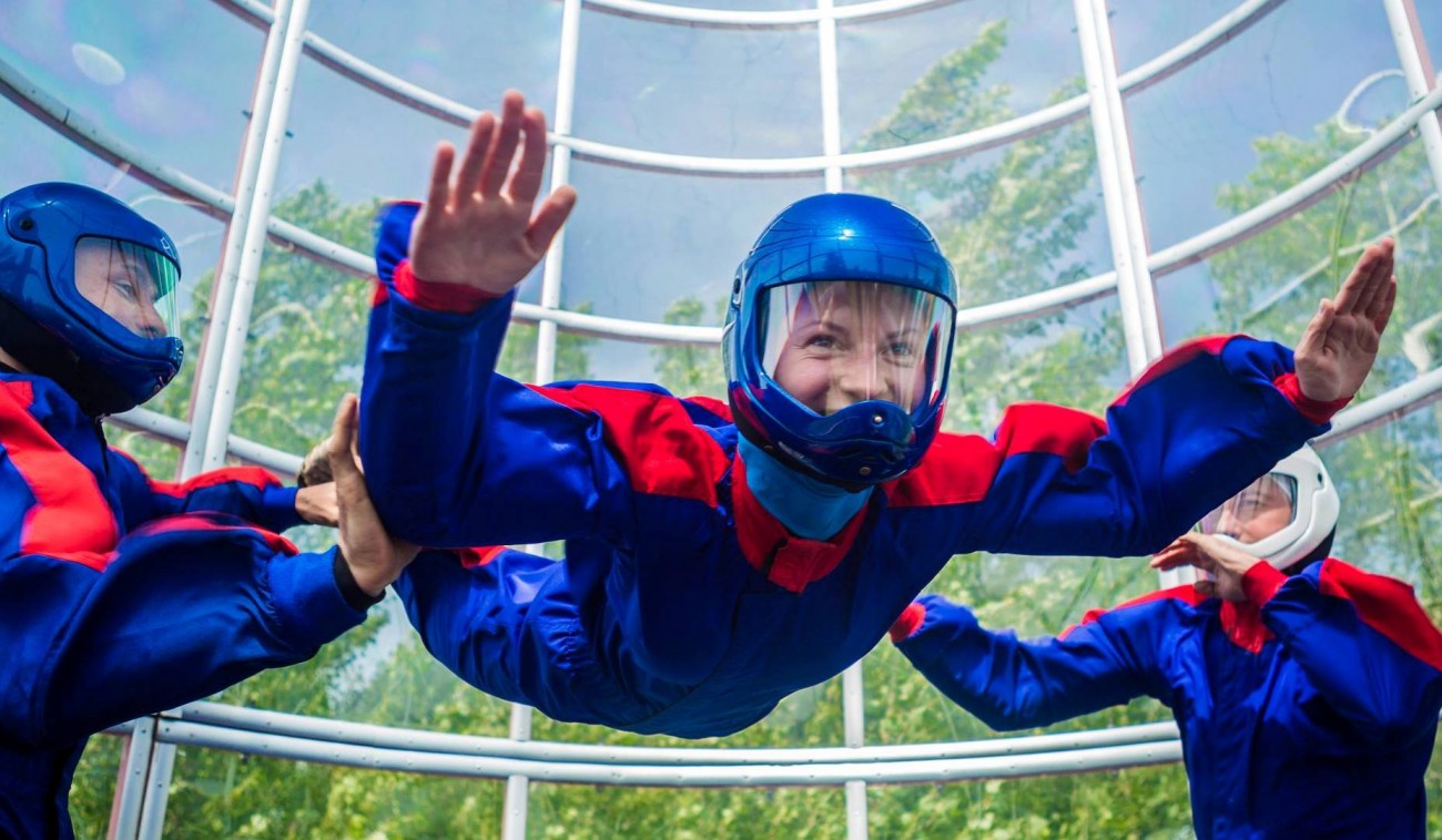 Політ в аеротрубі на Чайці для двох