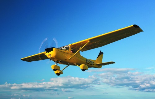 Фото, Пилотирование самолета Cessna 150