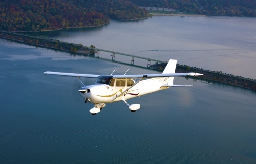 Фото, Політ на літаку Cessna 150 над Києвом