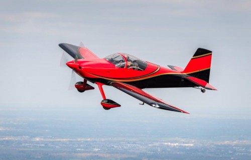 Фото, Полет на самолете RV-7 с фигурами пилотажа 20-минут