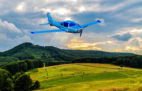 Фото, Полет на самолете Патриот LA-50 для троих 20-минут