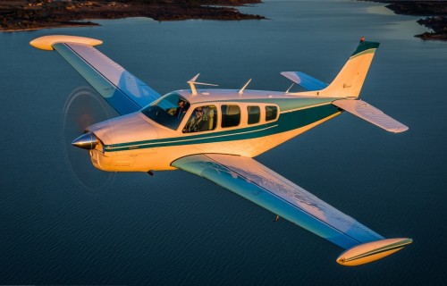 Фото, Полет на самолете Piper PA-28 Cherokee в Чернобыль для троих