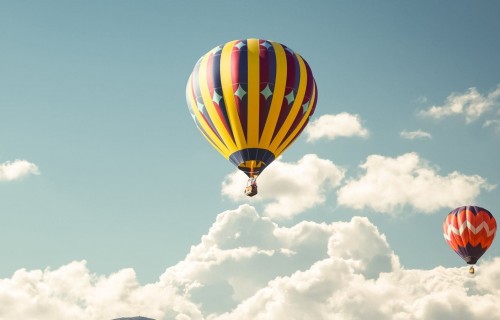 Фото, Політ на повітряній кулі для двох