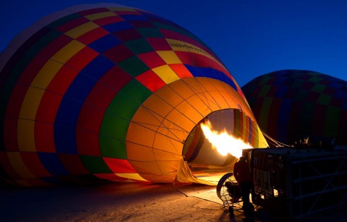 Фото, Майстер-клас керування повітряною кулею