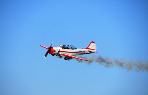 Фото, Екстремальний політ на літаку ЯК-52 з фігурами пілотажу 20-хвилин