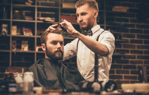 Фото, Cтильна чоловіча стрижка