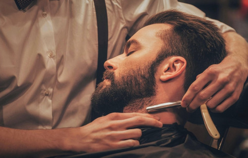 Фото, Бритье опасной бритвой