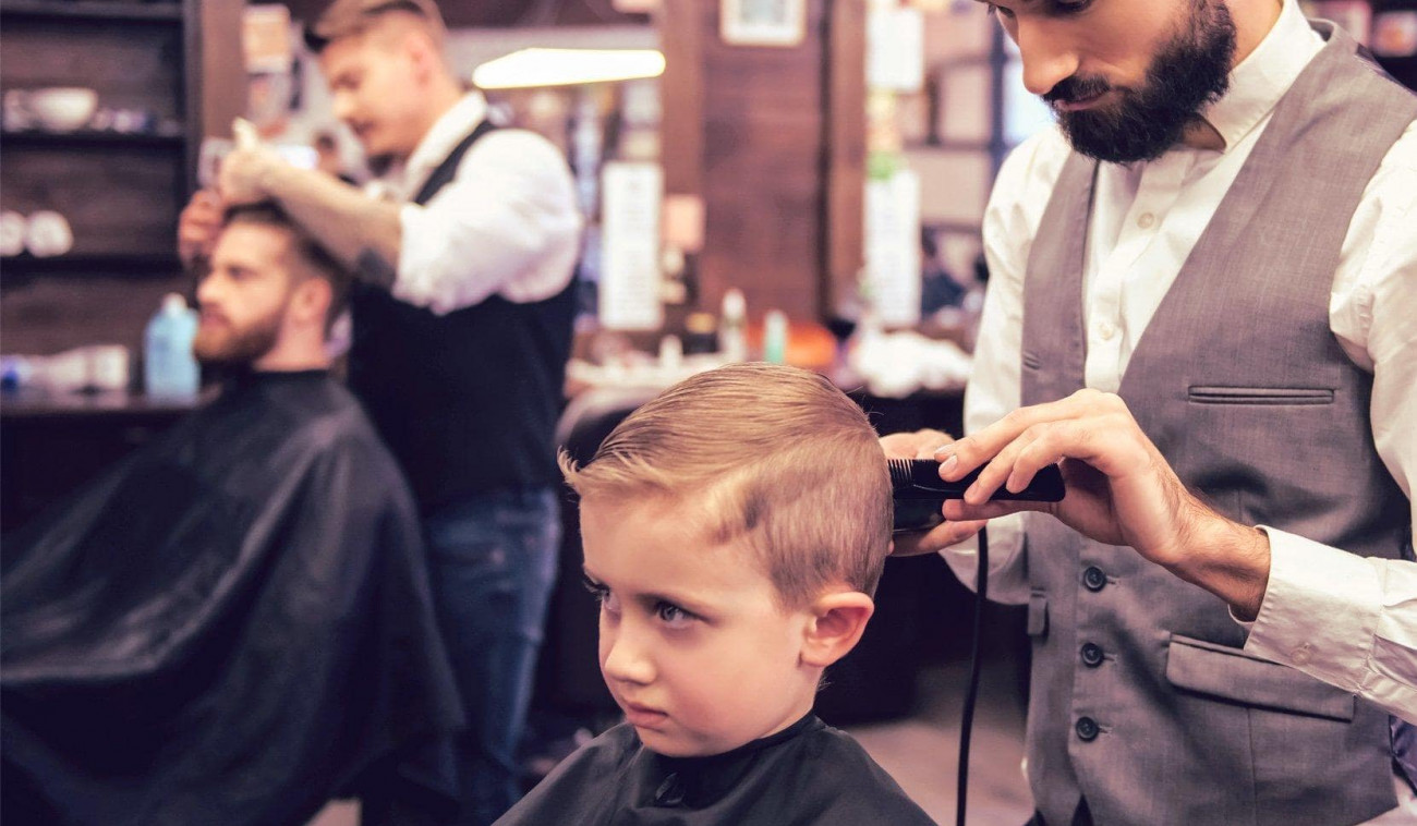 Стрижка для тата і сина