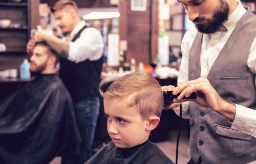 Фото, Стрижка для папы и сына