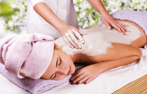 Фото, SPA йогуртове обгортання