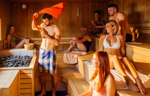 Фото, Сауна-гидрозал для компании из 8 человек