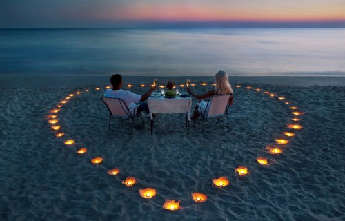 Фото, Романтична вечеря на пляжі