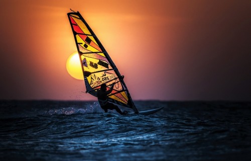 Фото, Урок віндсерфінгу